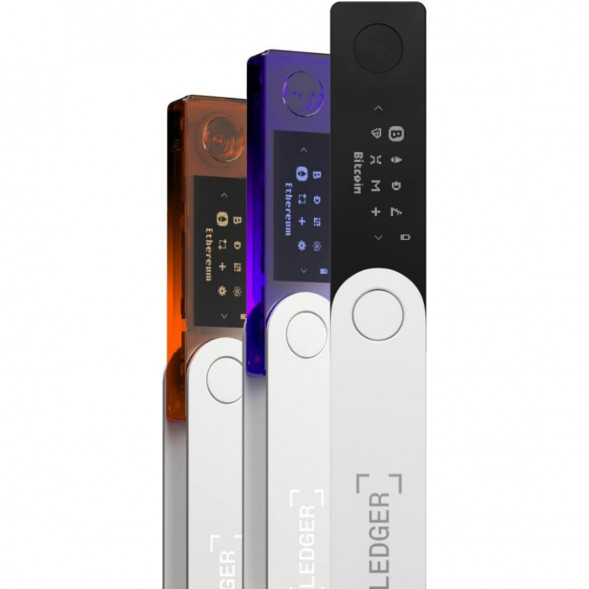 Аппаратный криптокошелек Ledger Nano X, BTC Orange  в Нальчике