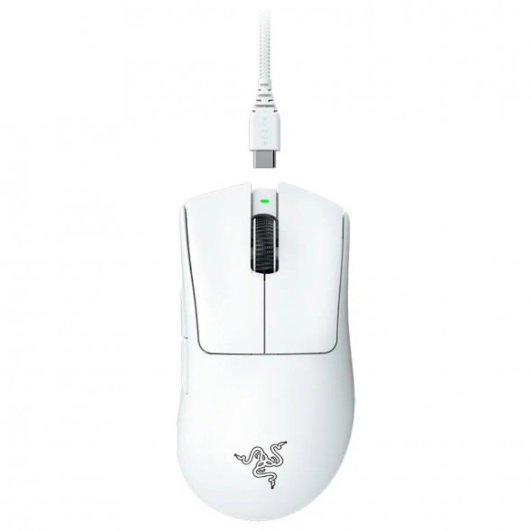 Мышь беспроводная/проводная Razer Deathadder V3 Pro [RZ01-04630200-R3G1] белый в Нальчике