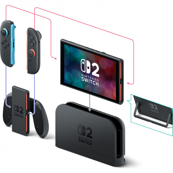 Игровая приставка Nintendo Switch 2, черный в Нальчике