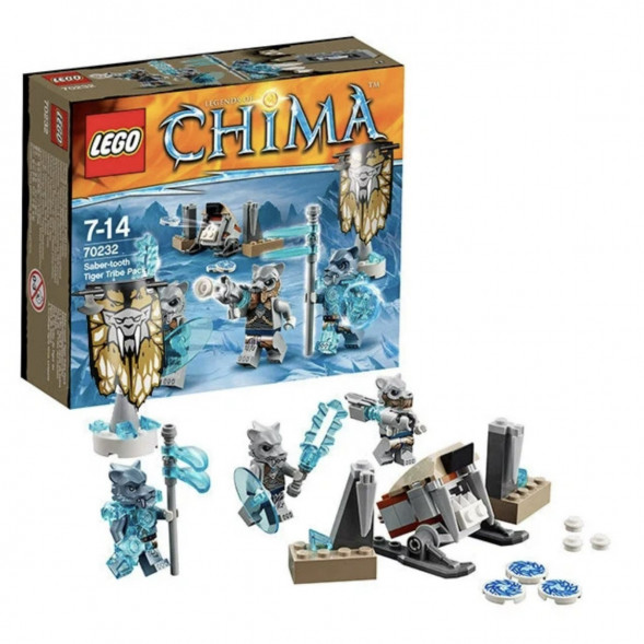 Конструктор LEGO Legends of Chima 70232 Лагерь клана Саблезубых Тигров в Нальчике