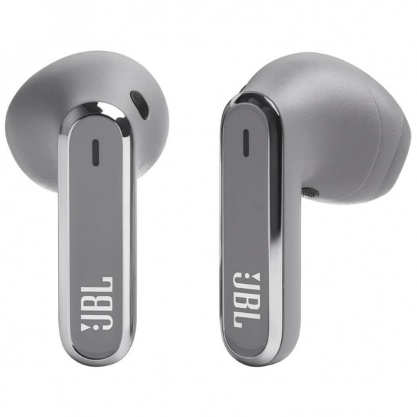 Беспроводные наушники JBL Live Flex, серебристый в Нальчике