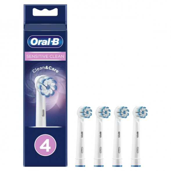 Насадки на зубные щетки Oral-B Sensitive Clean, 4 шт. в Нальчике
