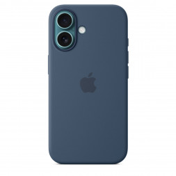 Чехол Apple для iPhone 16 Silicone MagSafe, Denim (MYY23ZM/A)