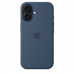 Чехол Apple для iPhone 16 Silicone MagSafe, Denim (MYY23ZM/A)