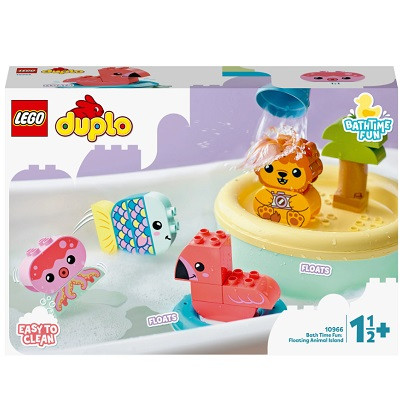 Конструктор LEGO DUPLO Creative Play 10966 Приключения в ванной: плавучий остров для зверей в Нальчике