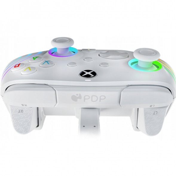 Геймпад проводной PDP для Xbox Afterglow Wave, White в Нальчике