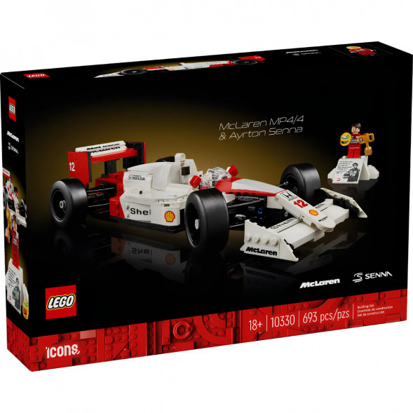 Конструктор LEGO Коллекционные наборы 10330 McLaren F1 MP4/4 и Айртон Сенна в Нальчике