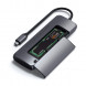 Док-станция Satechi USB-C Hybrid Multiport Adapter (with SSD Enclosure M.2 SATA, 2xUSB 3.1, USB Type-C, HDMI), Серый ST-UCHSEM в Нальчике