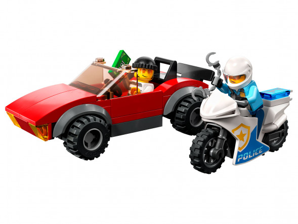 Конструктор LEGO City 60392 Полицейская погоня на байке в Нальчике