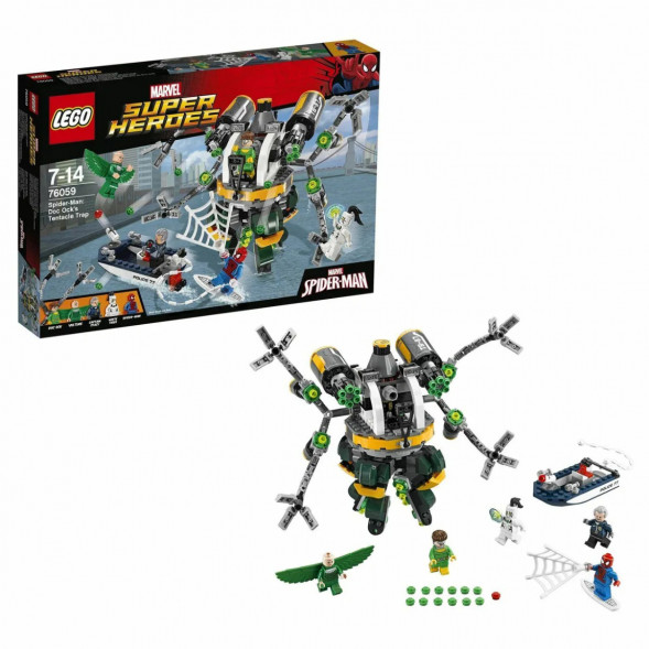 Конструктор LEGO Super Heroes 76059 Человек-паук: в ловушке Доктора Осьминога в Нальчике