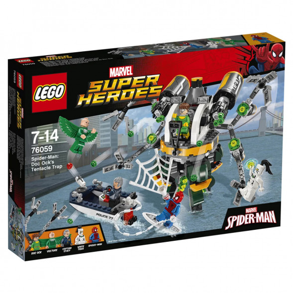 Конструктор LEGO Super Heroes 76059 Человек-паук: в ловушке Доктора Осьминога в Нальчике
