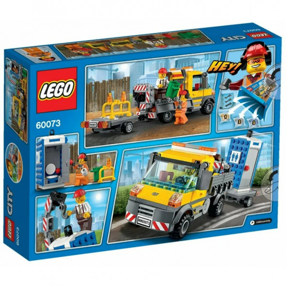 Конструктор LEGO City 60073 Машина техобслуживания в Нальчике