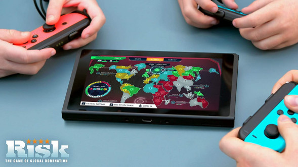 Игра Hasbro Game Night: Monopoly+Risk+Trivial Pursuit [Nintendo Switch, русские субтитры] в Нальчике