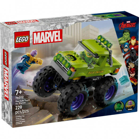 Конструктор LEGO Super Heroes 76312 Халк на внедорожнике против Таноса в Нальчике