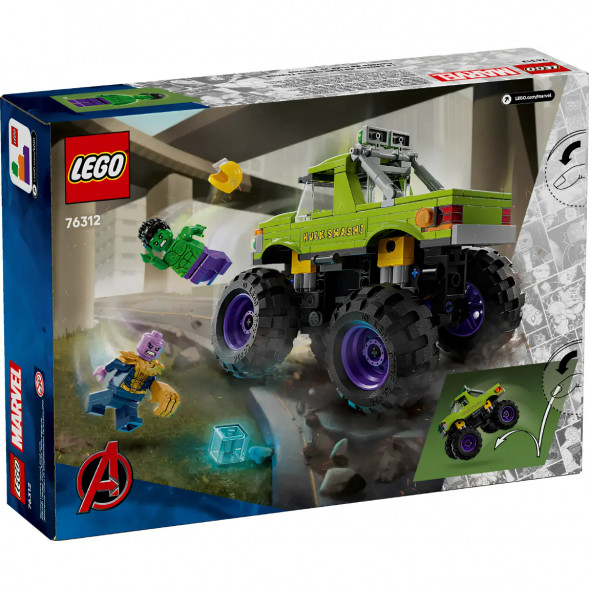 Конструктор LEGO Super Heroes 76312 Халк на внедорожнике против Таноса в Нальчике