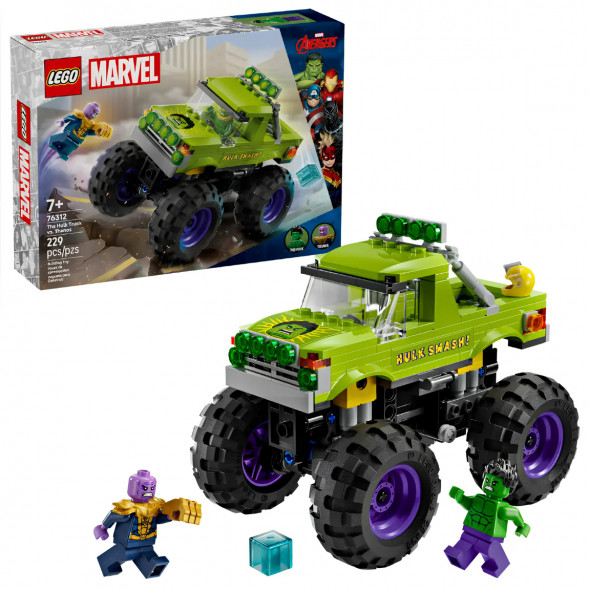 Конструктор LEGO Super Heroes 76312 Халк на внедорожнике против Таноса в Нальчике