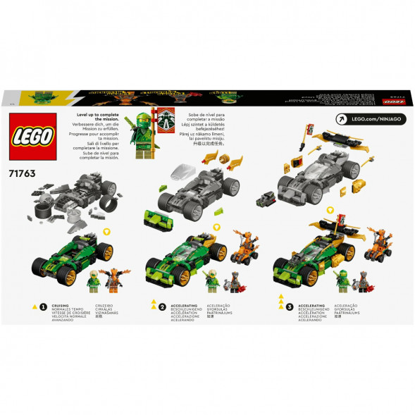 Конструктор LEGO Ninjago 71763 Гоночный автомобиль ЭВО Ллойда в Нальчике