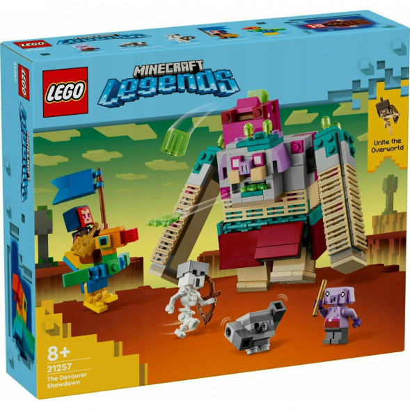 Конструктор LEGO Minecraft 21257 Схватка с Пожирателем в Нальчике