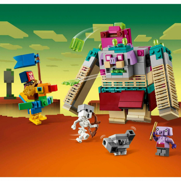 Конструктор LEGO Minecraft 21257 Схватка с Пожирателем в Нальчике