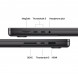 Ноутбук Apple MacBook Pro 16 2026 MGED4 (M5 Max 32-Core GPU, 36/2TB), Черный космос/Space Black в Нальчике