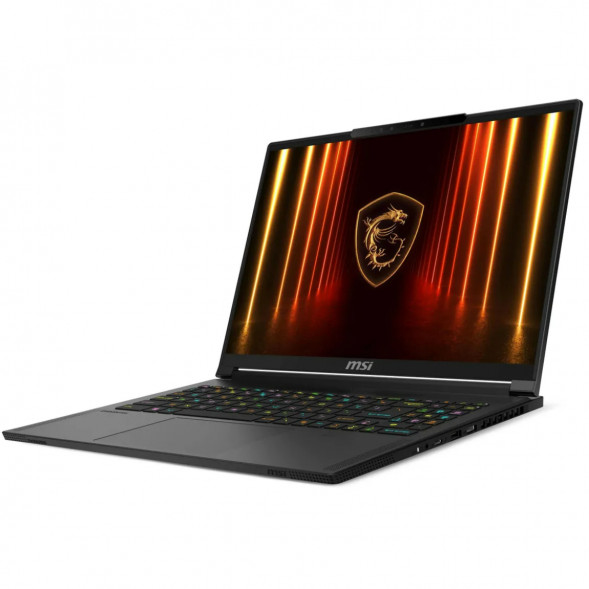 Ноутбук игровой MSI Stealth 16 AI A2HWFG-086XRU (16&amp;quot;, Intel Core Ultra 7, 32ГБ, 1ТБ SSD, RTX 5060, FreeDOS), черный в Нальчике