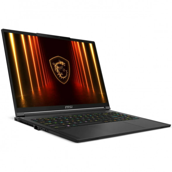 Ноутбук игровой MSI Stealth 16 AI A2HWFG-086XRU (16&amp;quot;, Intel Core Ultra 7, 32ГБ, 1ТБ SSD, RTX 5060, FreeDOS), черный в Нальчике