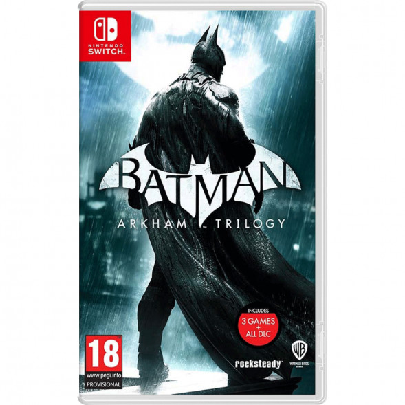 Игра Batman: Arkham Trilogy [Nintendo Switch, русские субтитры] в Нальчике