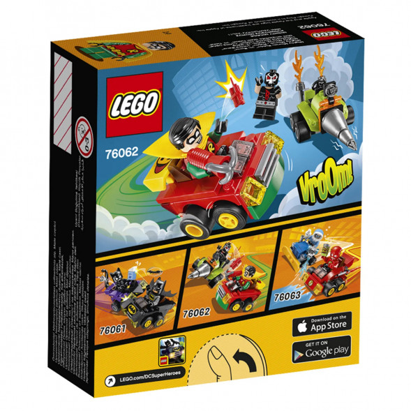 Конструктор LEGO Super Heroes 76062 Робин против Бэйна в Нальчике