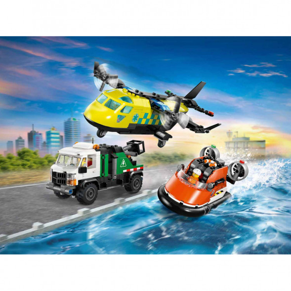 Конструктор LEGO City 60505 Самолет, сервисный грузовик и судно на воздушной подушке в Нальчике
