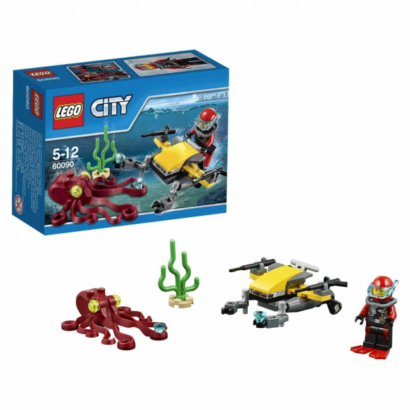 Конструктор LEGO City Deep Sea Explorers 60090 Глубоководный скутер в Нальчике
