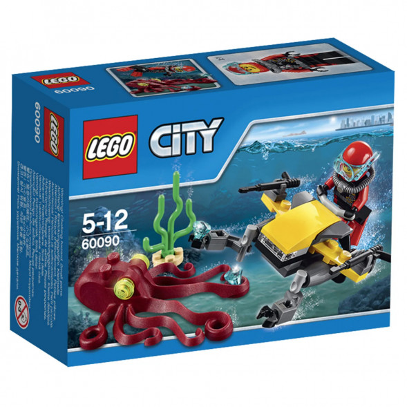 Конструктор LEGO City Deep Sea Explorers 60090 Глубоководный скутер в Нальчике