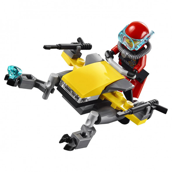 Конструктор LEGO City Deep Sea Explorers 60090 Глубоководный скутер в Нальчике