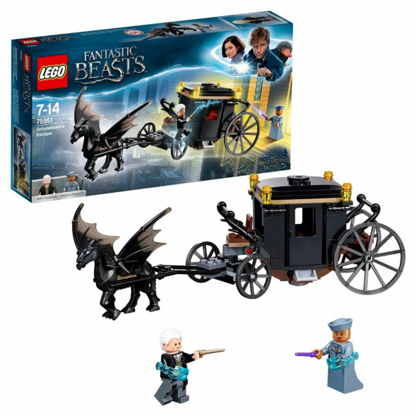 Конструктор LEGO Harry Potter 75951 Побег Грин-де-Вальда в Нальчике