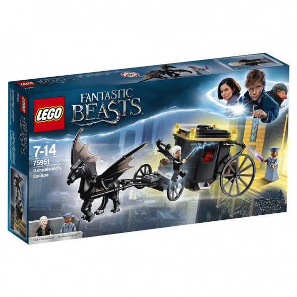 Конструктор LEGO Harry Potter 75951 Побег Грин-де-Вальда в Нальчике