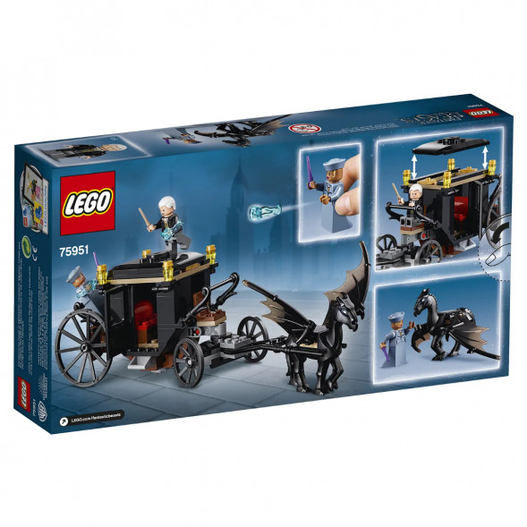 Конструктор LEGO Harry Potter 75951 Побег Грин-де-Вальда в Нальчике