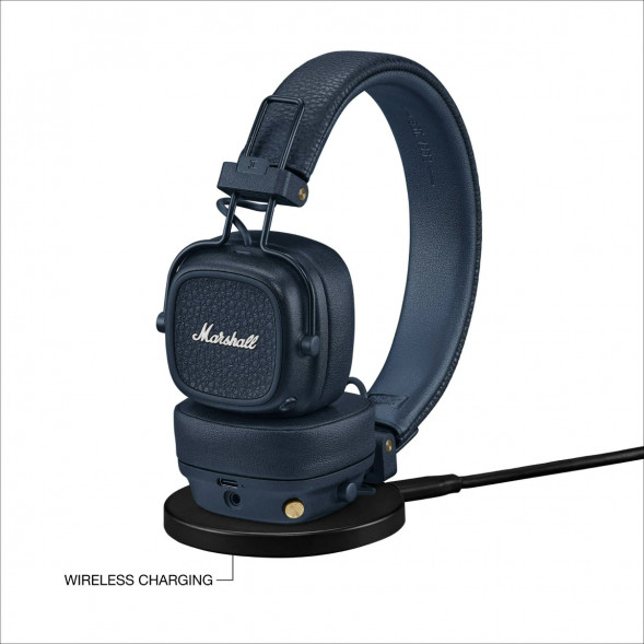 Беспроводные наушники Marshall Major V, синий в Нальчике
