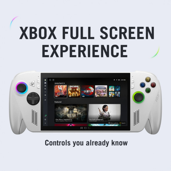 Портативная игровая консоль Asus Rog Ally Xbox 16GB/512GB Z2A, White в Нальчике