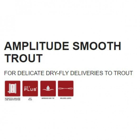 Нахлыстовый шнур Scientific Anglers Amplitude Smooth Trout WF-7-F 131414 в Нальчике