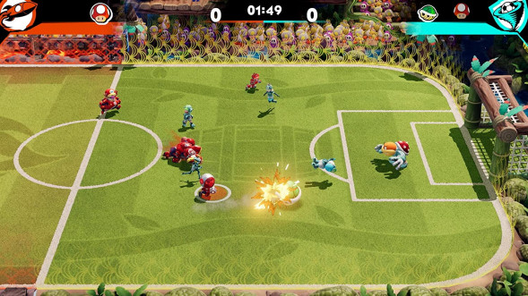 Игра Mario Strikers Battle League для Nintendo Switch, картридж в Нальчике