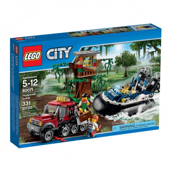 Конструктор LEGO City 60071 Полицейский корабль на воздушной подушке в Нальчике