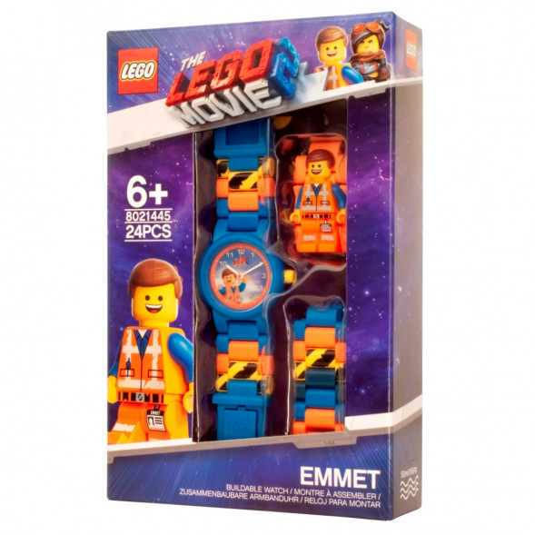 Часы LEGO Movie 8021445 «Emmet» с минифигуркой в Нальчике