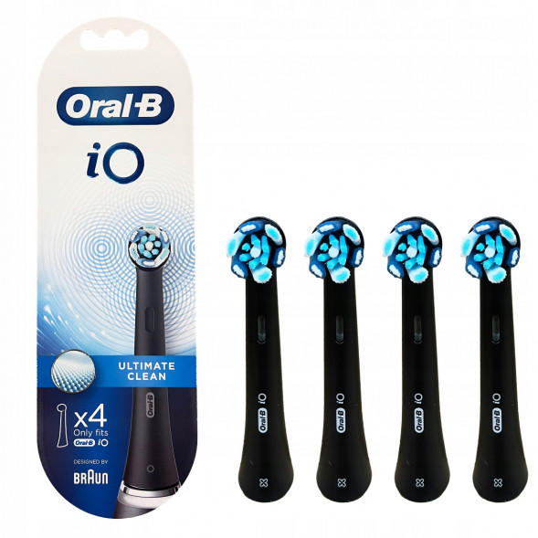 Насадка для электрической зубной щетки Oral-B iO Ultimate Clean Black, 4 шт. в Нальчике