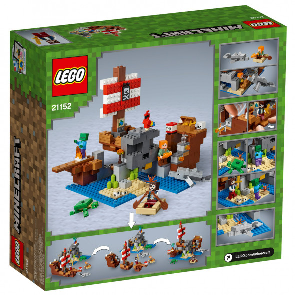 Конструктор LEGO Minecraft 21152 Приключения на пиратском корабле в Нальчике