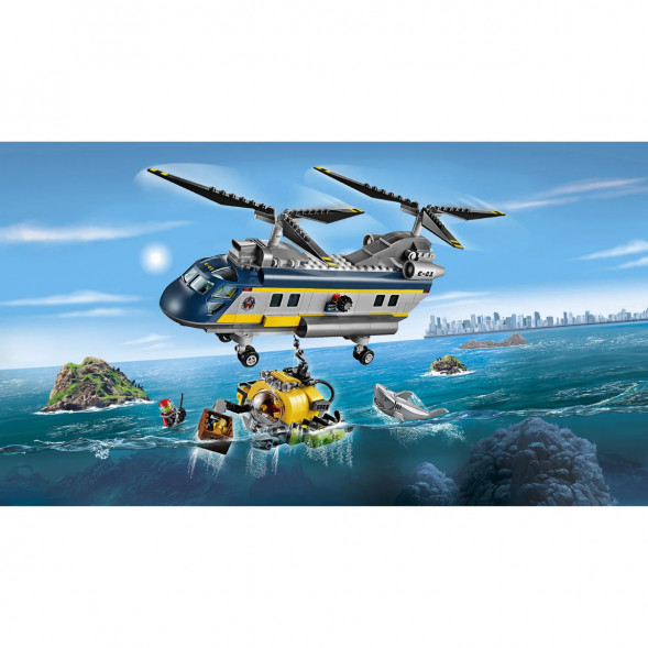 Конструктор LEGO City Deep Sea Explorers 60093 Вертолет исследователей моря в Нальчике