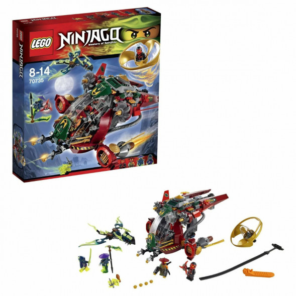 Конструктор LEGO Ninjago 70735 Корабль R.E.X Ронана в Нальчике