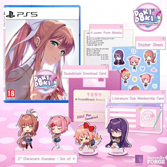 Игра Doki Doki Literature Club Plus! [PS5, русские субтитры] в Нальчике