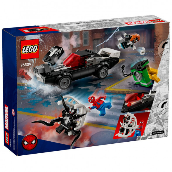 Конструктор LEGO Super Heroes 76309 Человек-паук против Венома в Нальчике