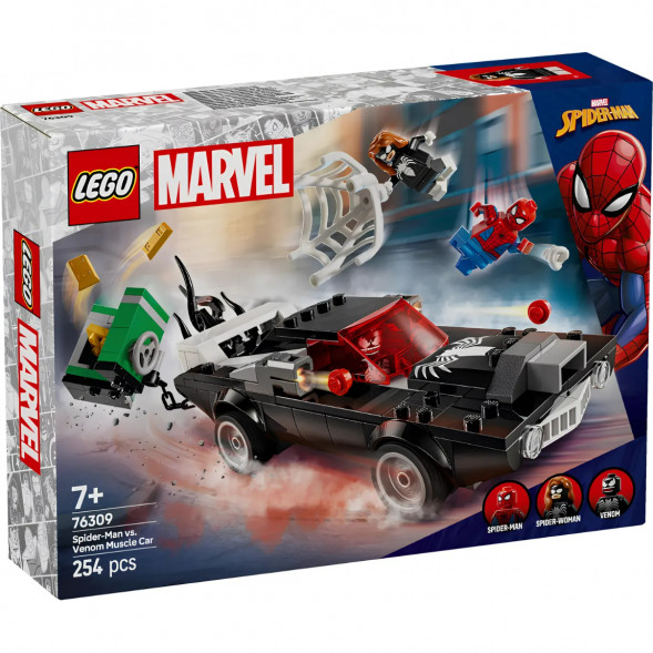 Конструктор LEGO Super Heroes 76309 Человек-паук против Венома в Нальчике