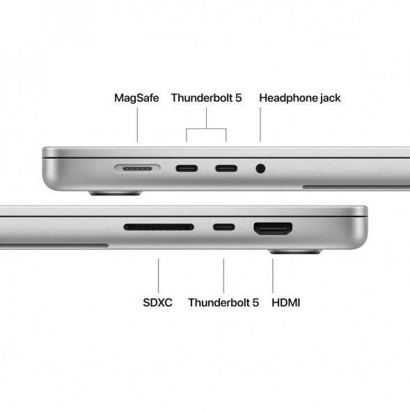 Ноутбук Apple MacBook Pro 16 2026 MGE64 (M5 Pro 20-Core GPU, 48/1TB), Серебристый/Silver в Нальчике