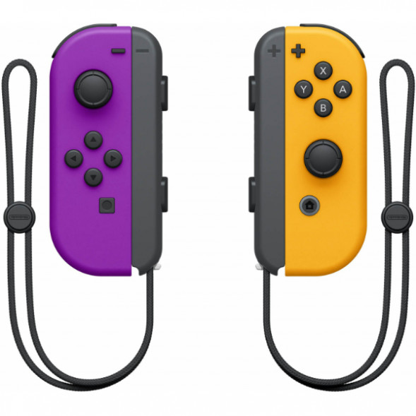 Геймпад Nintendo Switch Joy-Con controllers Duo, фиолетовый/оранжевый в Нальчике